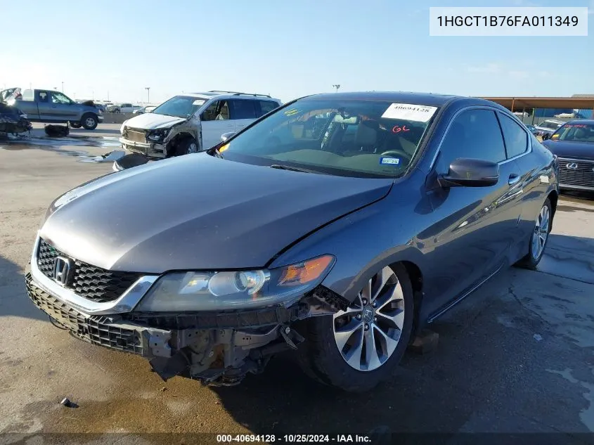 1HGCT1B76FA011349 2015 Honda Accord Ex