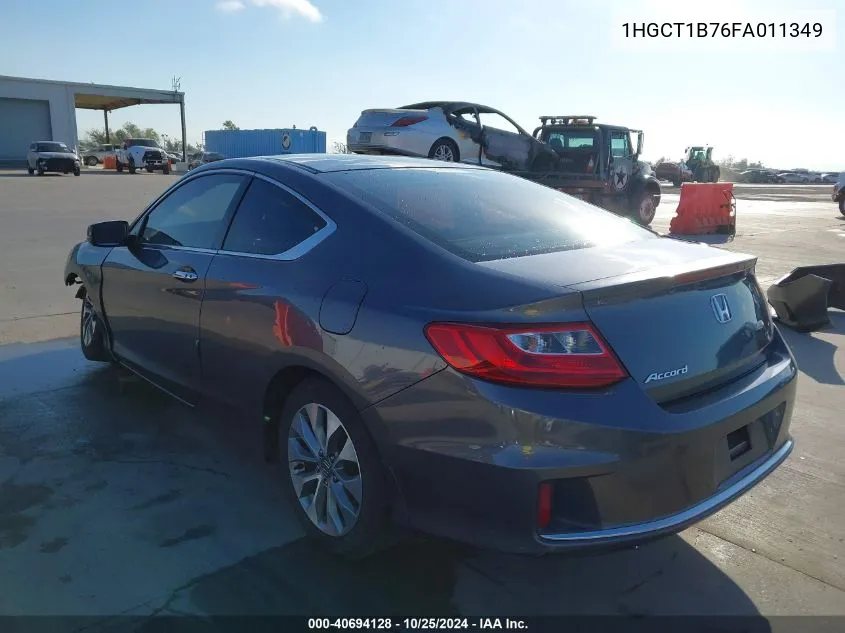 1HGCT1B76FA011349 2015 Honda Accord Ex