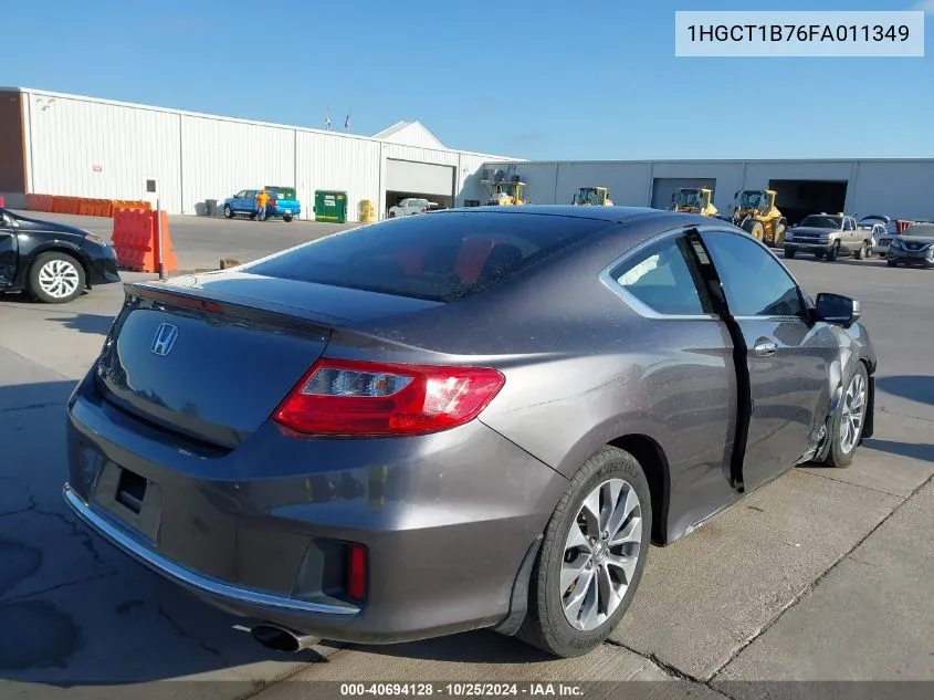 1HGCT1B76FA011349 2015 Honda Accord Ex