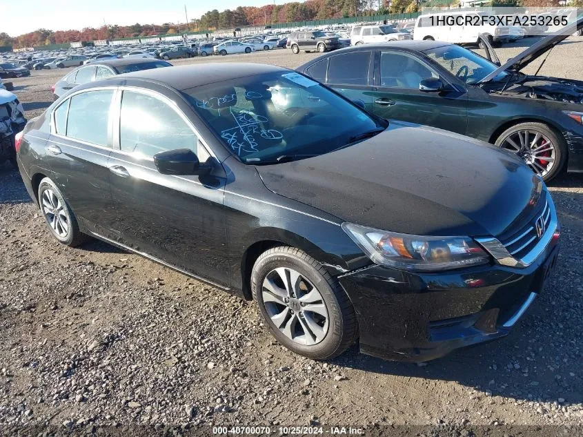 2015 Honda Accord Lx VIN: 1HGCR2F3XFA253265 Lot: 40700070