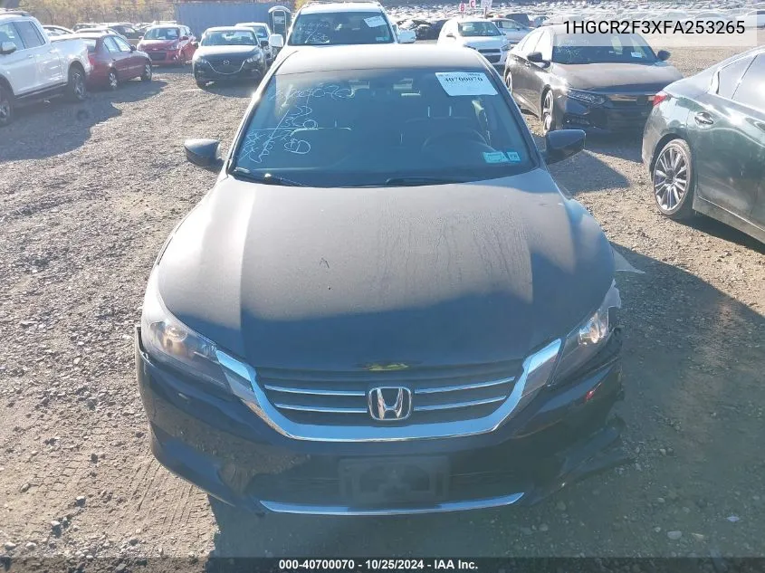 1HGCR2F3XFA253265 2015 Honda Accord Lx