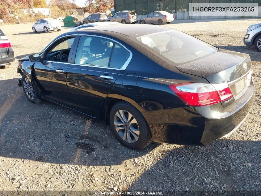 1HGCR2F3XFA253265 2015 Honda Accord Lx