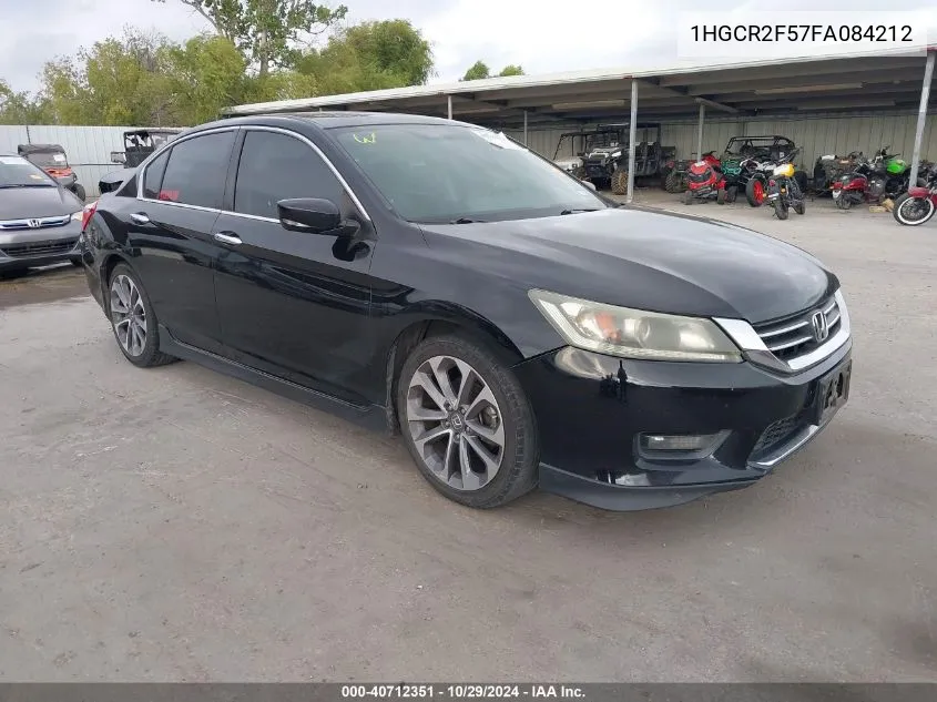 1HGCR2F57FA084212 2015 Honda Accord Sport