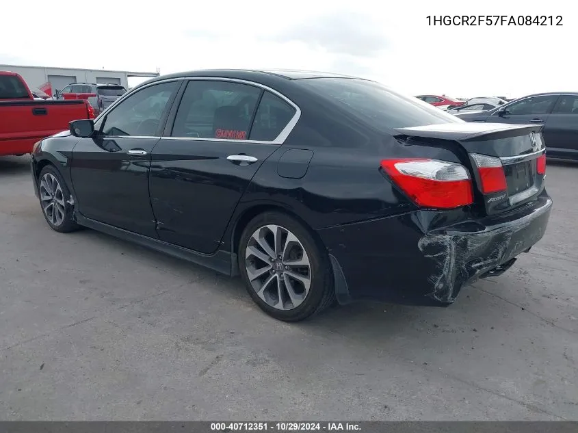 1HGCR2F57FA084212 2015 Honda Accord Sport