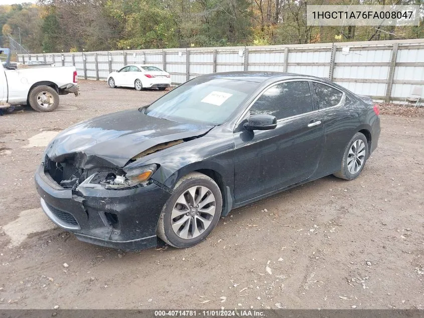 2015 Honda Accord Ex VIN: 1HGCT1A76FA008047 Lot: 40714781