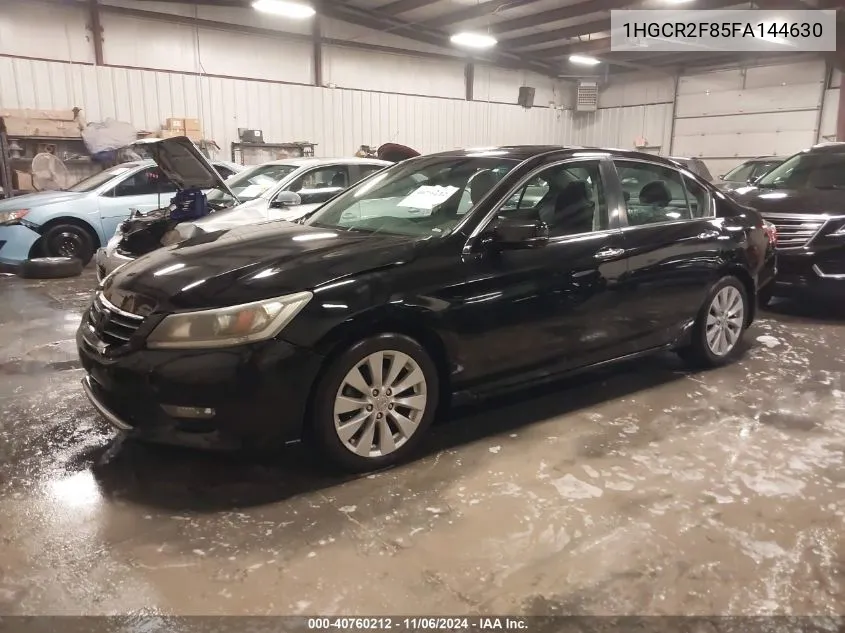 2015 Honda Accord Ex-L VIN: 1HGCR2F85FA144630 Lot: 40760212