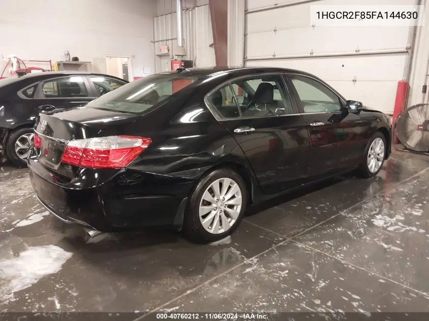 2015 Honda Accord Ex-L VIN: 1HGCR2F85FA144630 Lot: 40760212