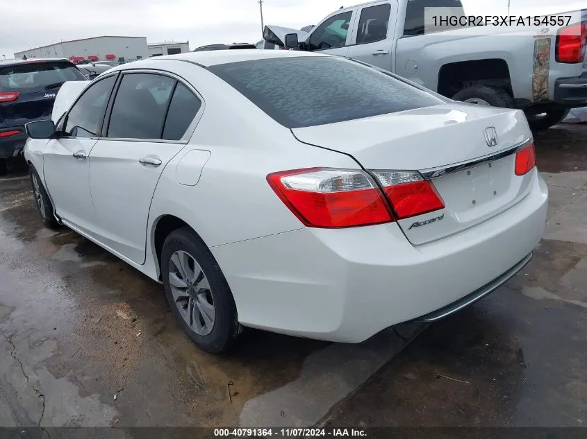 2015 Honda Accord Lx VIN: 1HGCR2F3XFA154557 Lot: 40791364