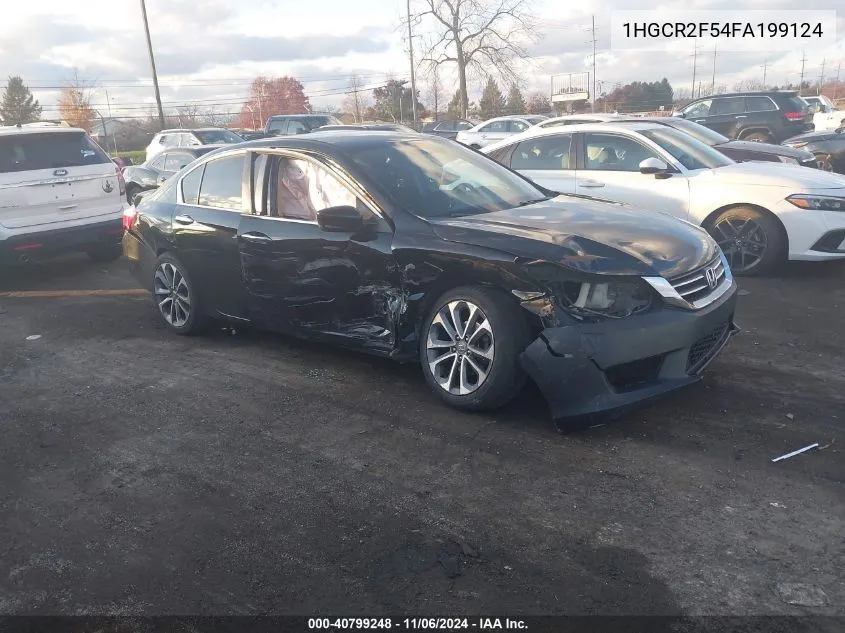 2015 Honda Accord Sport VIN: 1HGCR2F54FA199124 Lot: 40799248