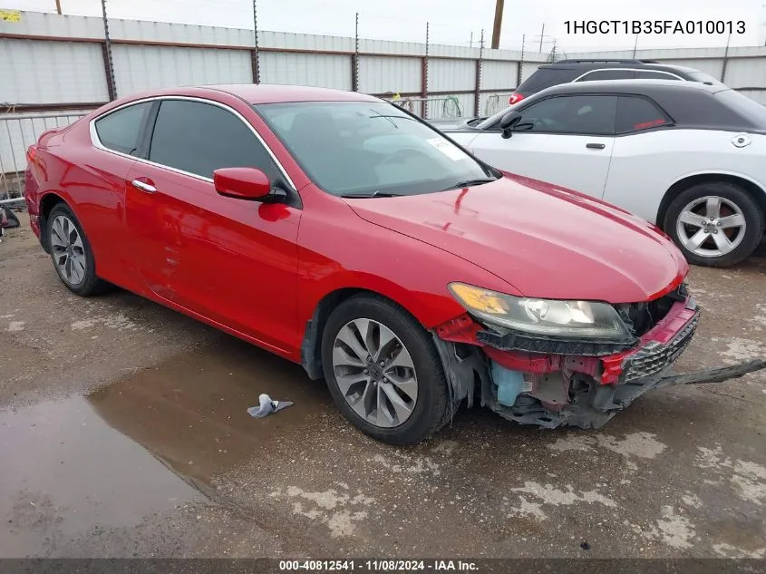 2015 Honda Accord Lx-S VIN: 1HGCT1B35FA010013 Lot: 40812541