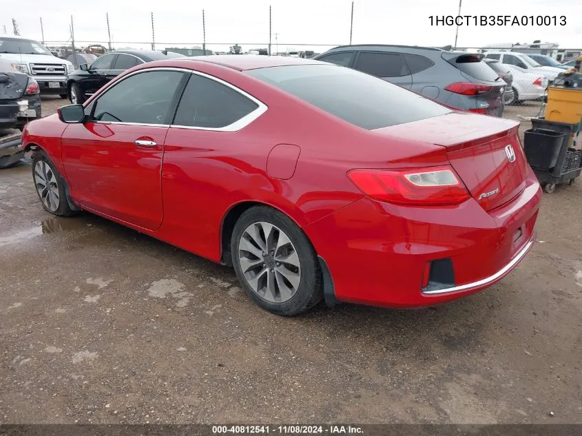 2015 Honda Accord Lx-S VIN: 1HGCT1B35FA010013 Lot: 40812541