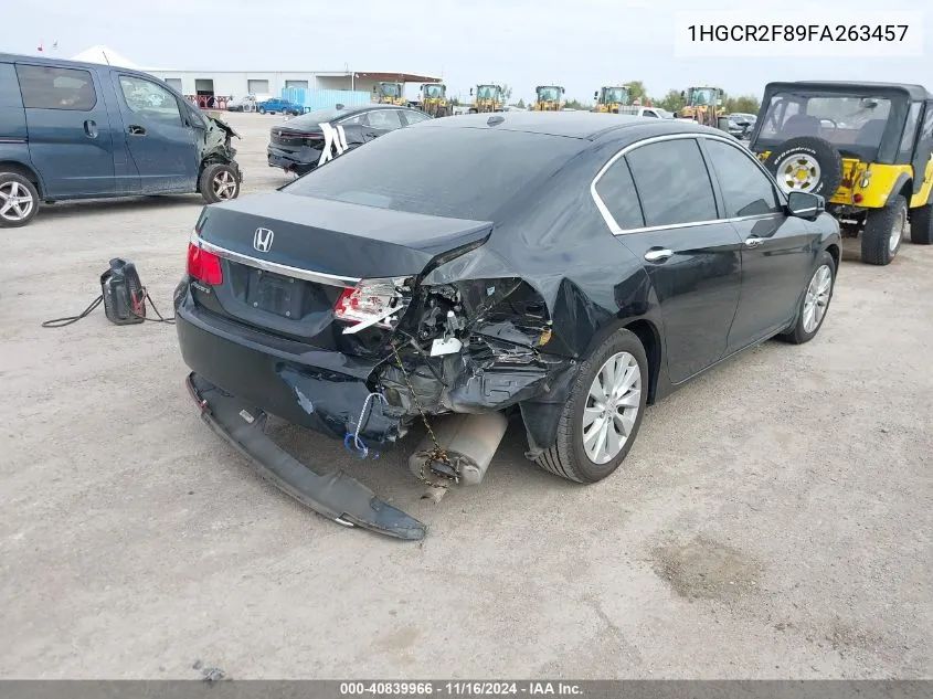 2015 Honda Accord Ex-L VIN: 1HGCR2F89FA263457 Lot: 40839966