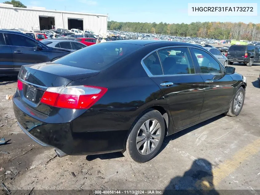 2015 Honda Accord Lx VIN: 1HGCR2F31FA173272 Lot: 40858144