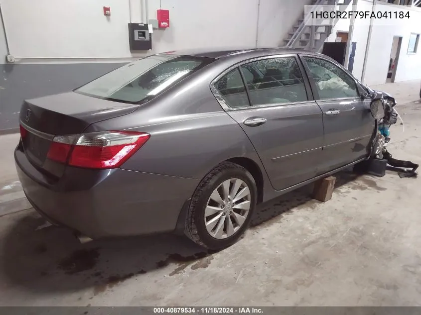 2015 Honda Accord Ex VIN: 1HGCR2F79FA041184 Lot: 40879534