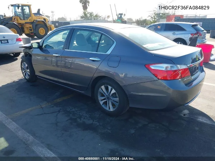 2015 Honda Accord Lx VIN: 1HGCR2F36FA084829 Lot: 40880881