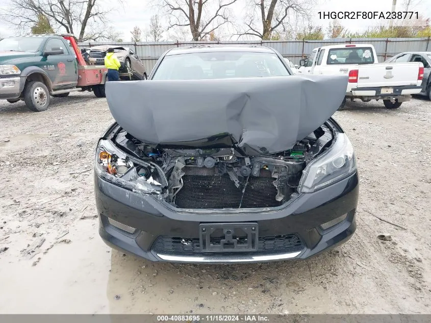 2015 Honda Accord Ex-L VIN: 1HGCR2F80FA238771 Lot: 40883695