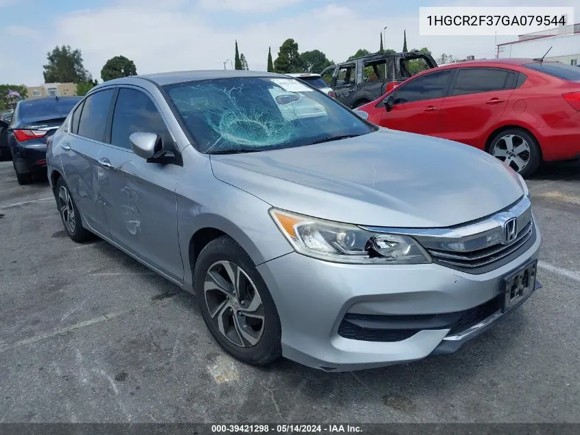 2016 Honda Accord Lx VIN: 1HGCR2F37GA079544 Lot: 39421298