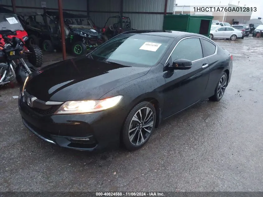 2016 Honda Accord Ex VIN: 1HGCT1A76GA012813 Lot: 40824588