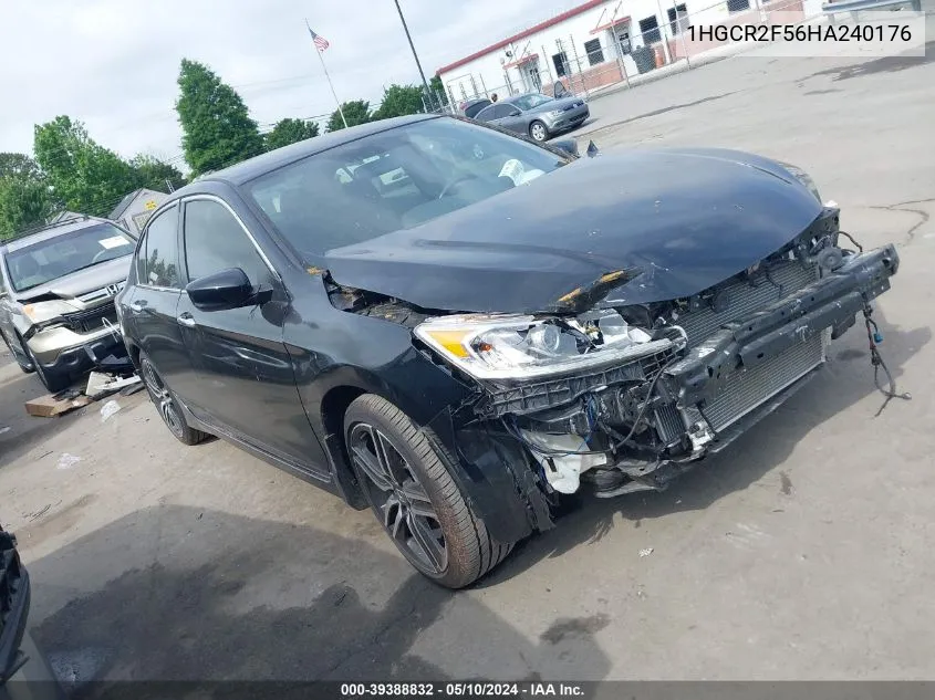 1HGCR2F56HA240176 2017 Honda Accord Sport