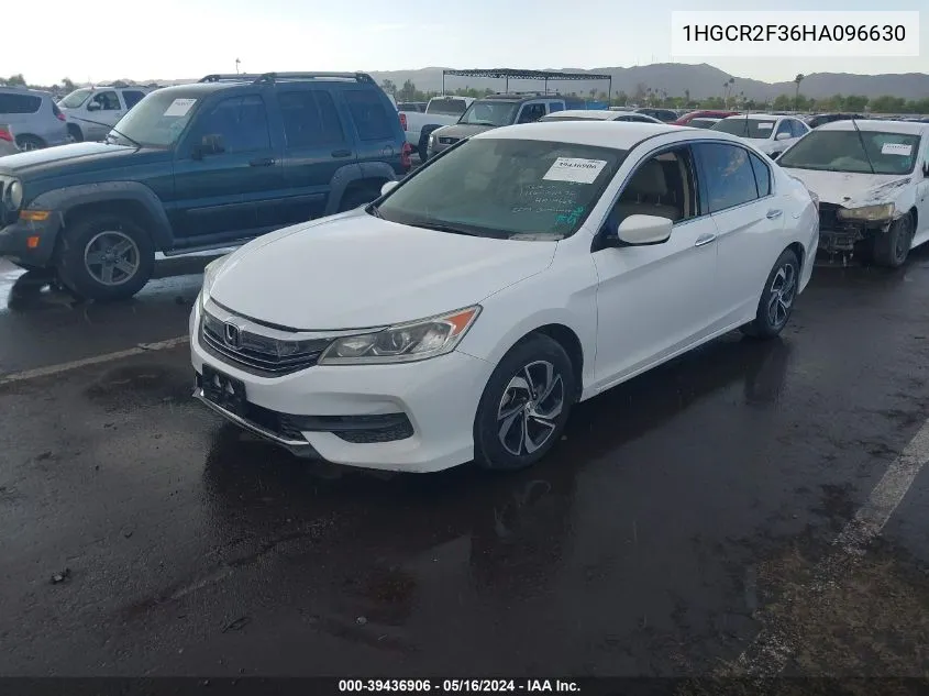 1HGCR2F36HA096630 2017 Honda Accord Lx