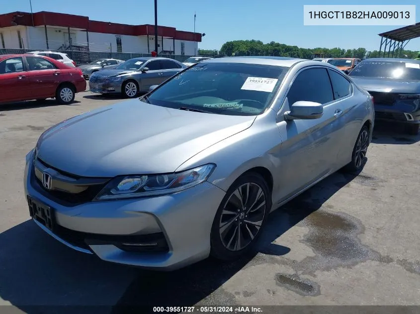 2017 Honda Accord Ex-L VIN: 1HGCT1B82HA009013 Lot: 39551727