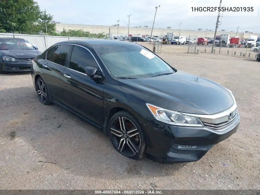 1HGCR2F55HA201935 2017 Honda Accord Sport