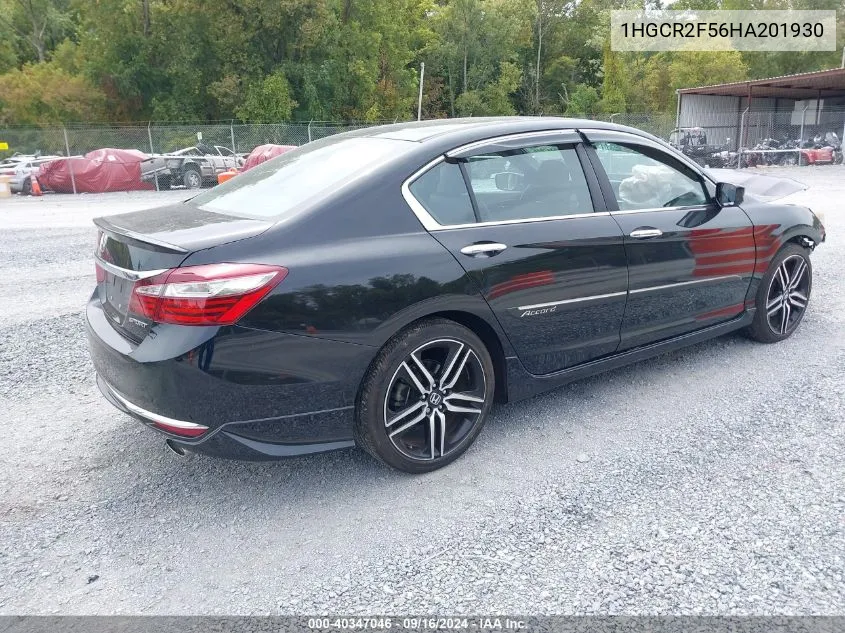 1HGCR2F56HA201930 2017 Honda Accord Sport