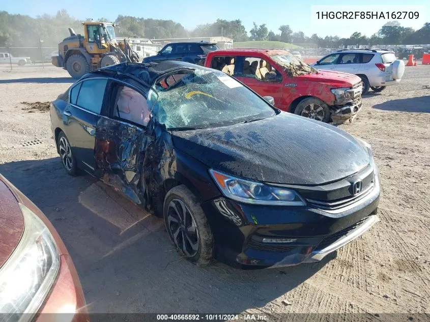 2017 Honda Accord Ex-L VIN: 1HGCR2F85HA162709 Lot: 40565592