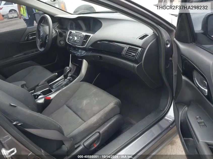 1HGCR2F37HA298232 2017 Honda Accord Lx