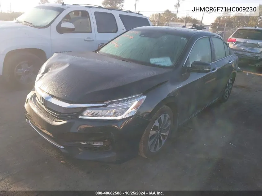 2017 Honda Accord Touring Hybrid VIN: JHMCR6F71HC009230 Lot: 40682585