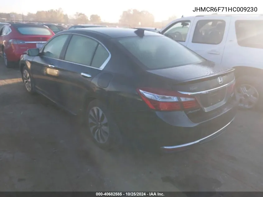 2017 Honda Accord Touring Hybrid VIN: JHMCR6F71HC009230 Lot: 40682585