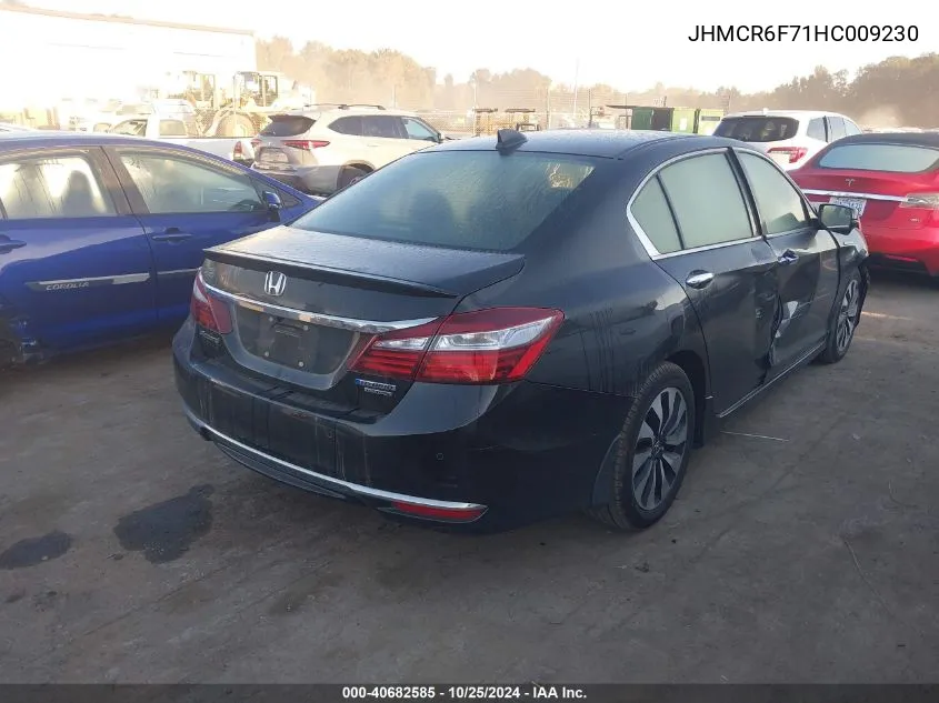 JHMCR6F71HC009230 2017 Honda Accord Touring Hybrid