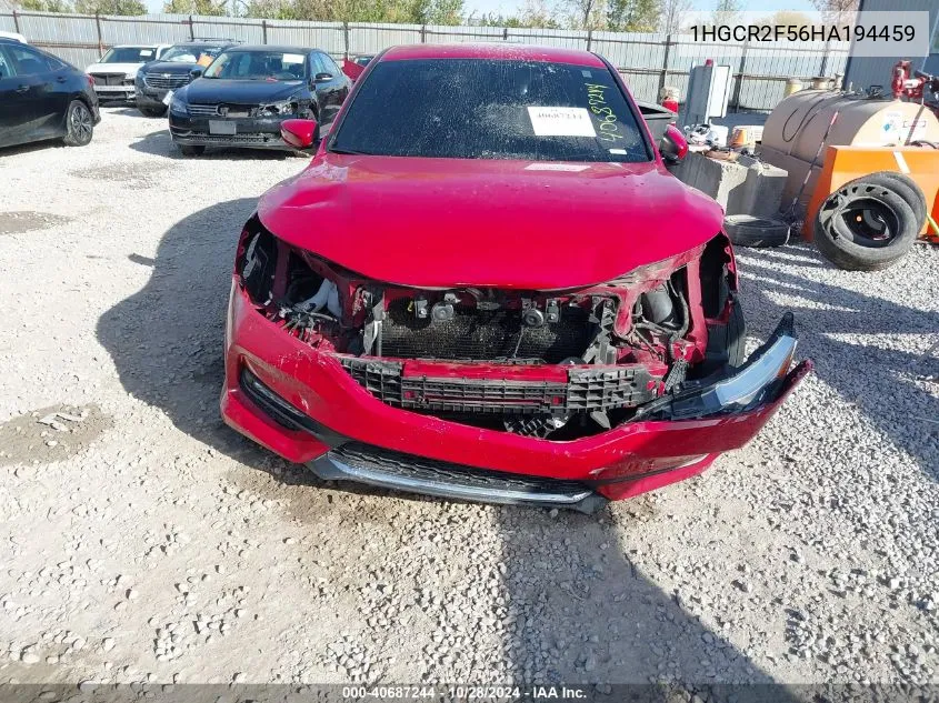 1HGCR2F56HA194459 2017 Honda Accord Sport