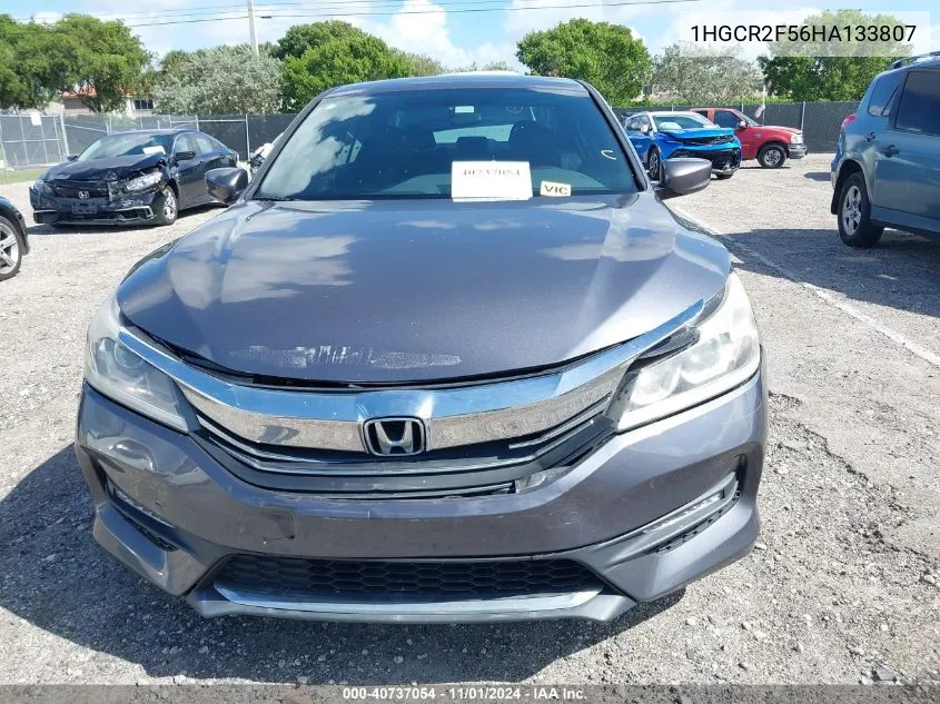 2017 Honda Accord Sport VIN: 1HGCR2F56HA133807 Lot: 40737054