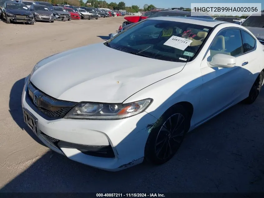 2017 Honda Accord Ex-L V6 VIN: 1HGCT2B99HA002056 Lot: 40857211