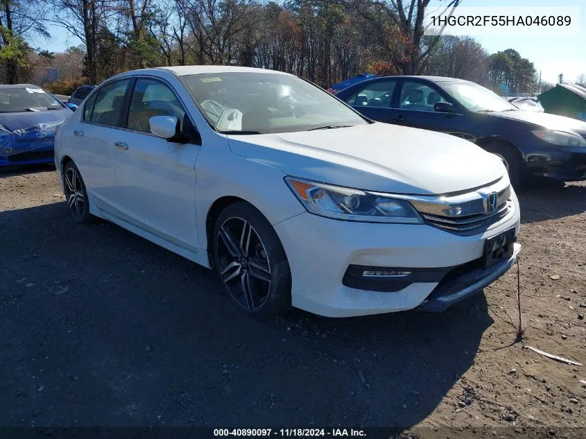 1HGCR2F55HA046089 2017 Honda Accord Sport