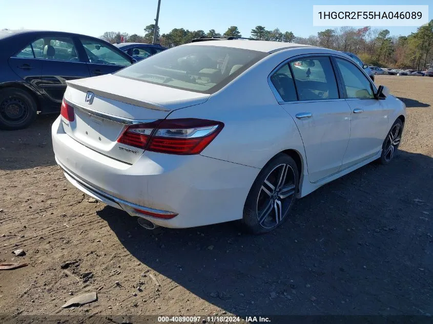 1HGCR2F55HA046089 2017 Honda Accord Sport