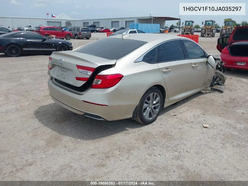 1HGCV1F10JA035297 2018 Honda Accord Lx