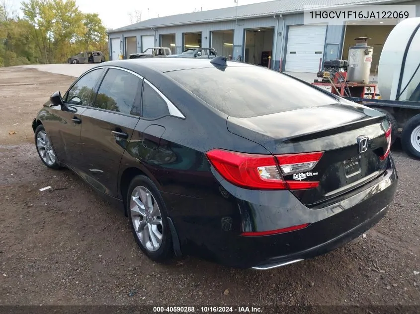 1HGCV1F16JA122069 2018 Honda Accord Lx