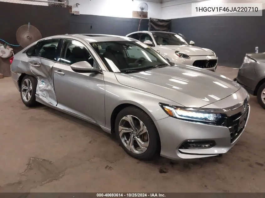 2018 Honda Accord Ex VIN: 1HGCV1F46JA220710 Lot: 40693614