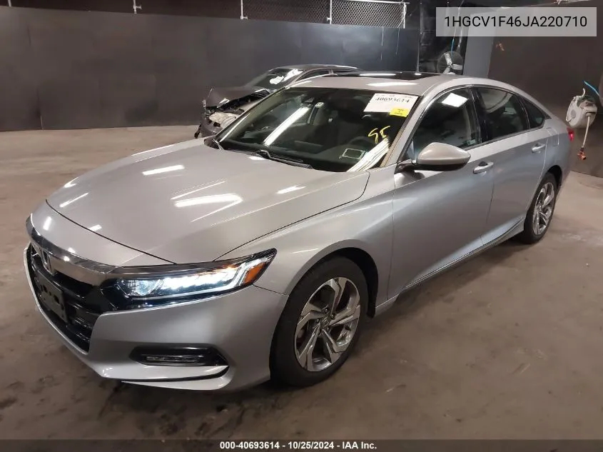 2018 Honda Accord Ex VIN: 1HGCV1F46JA220710 Lot: 40693614