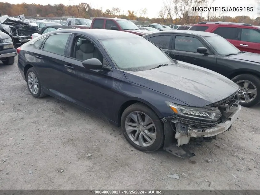 2018 Honda Accord Lx VIN: 1HGCV1F15JA069185 Lot: 40699827