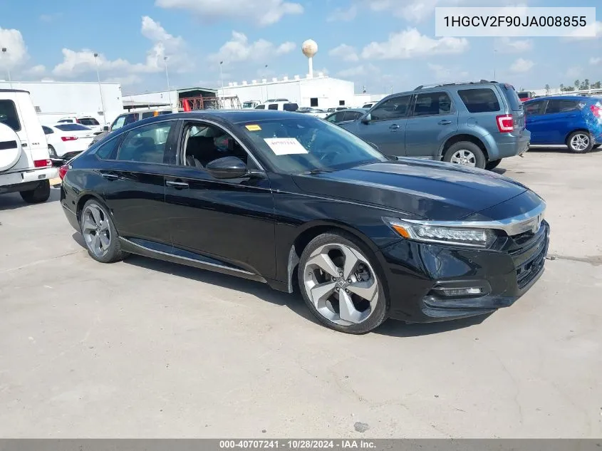 2018 Honda Accord Touring 2.0T VIN: 1HGCV2F90JA008855 Lot: 40707241