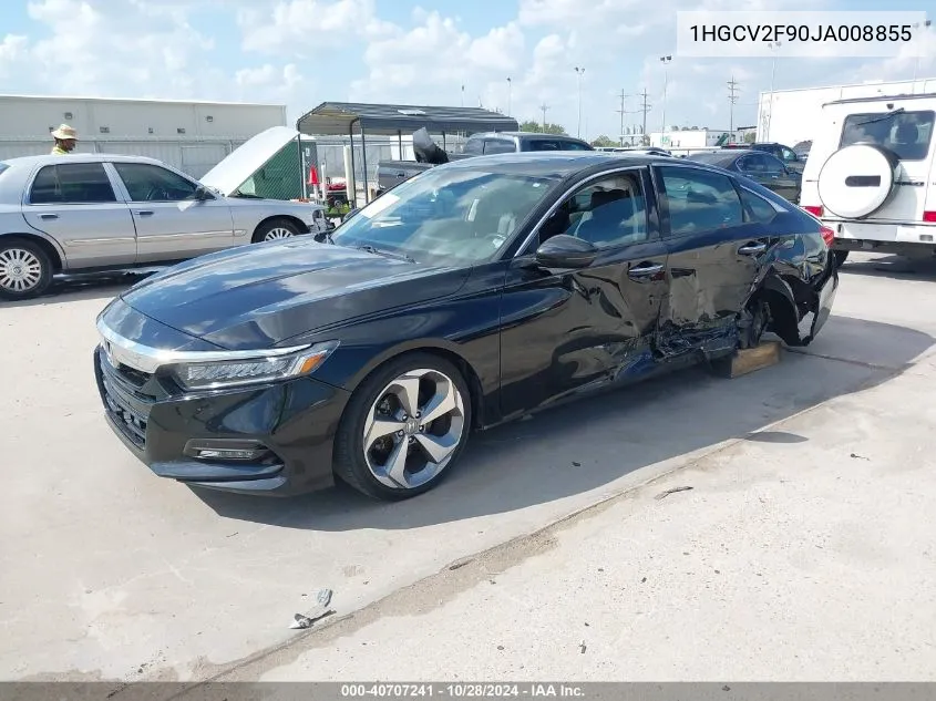 2018 Honda Accord Touring 2.0T VIN: 1HGCV2F90JA008855 Lot: 40707241