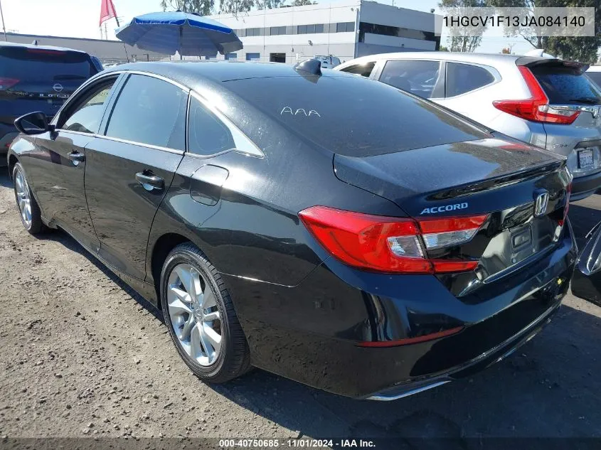 1HGCV1F13JA084140 2018 Honda Accord Lx