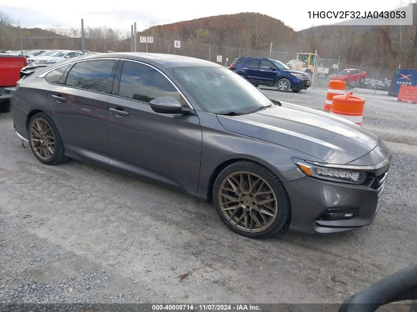 2018 Honda Accord Sport 2.0T VIN: 1HGCV2F32JA043053 Lot: 40808714