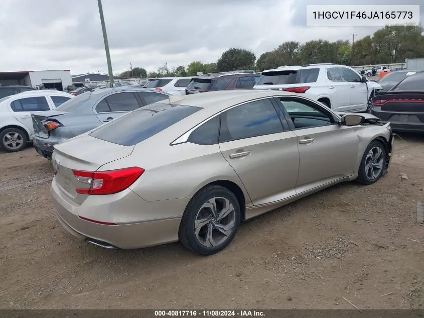 2018 Honda Accord Ex VIN: 1HGCV1F46JA165773 Lot: 40817716