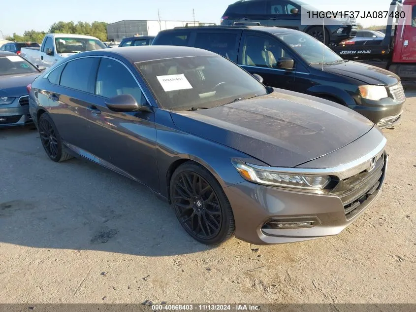 2018 Honda Accord Sport VIN: 1HGCV1F37JA087480 Lot: 40868403