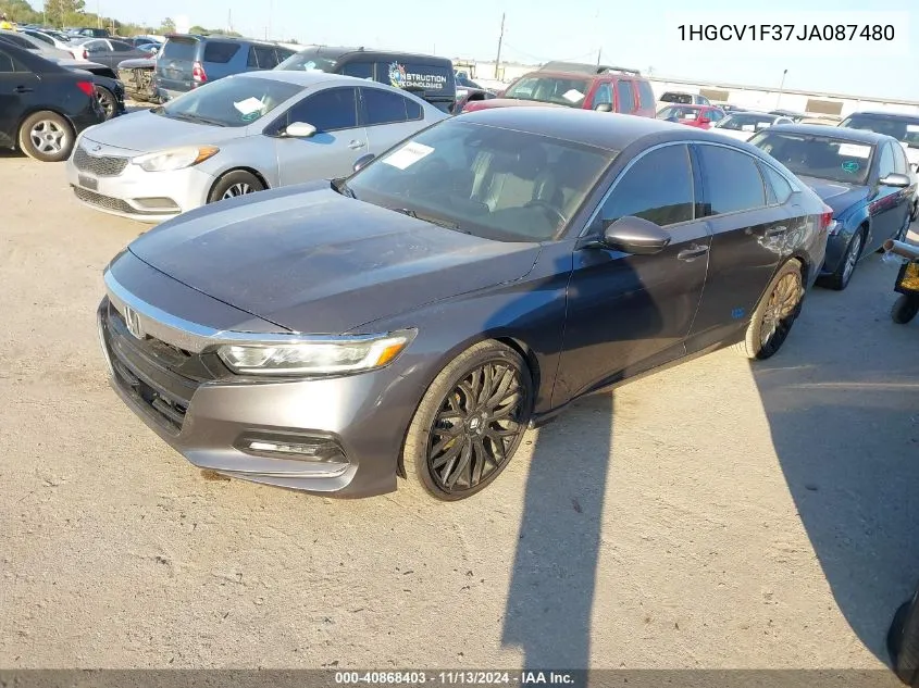 2018 Honda Accord Sport VIN: 1HGCV1F37JA087480 Lot: 40868403