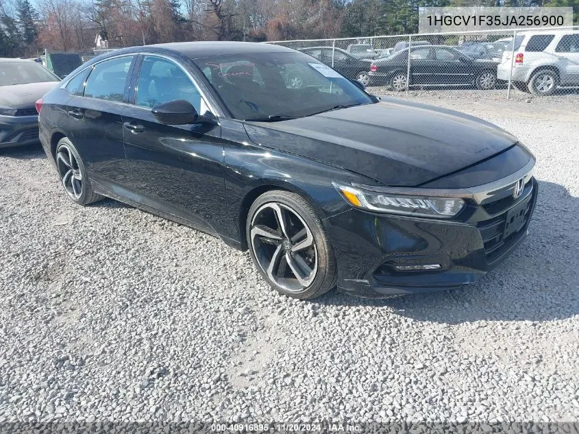 2018 Honda Accord Sport VIN: 1HGCV1F35JA256900 Lot: 40916895